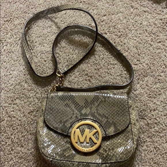 Michael Kors Handbags - Michael Kors Small Python Crossbody